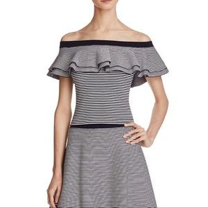 🥂NWT Endless Rose Striped Top And Skirt Set XS